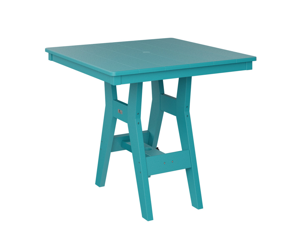 Berlin Gardens Harbour Regular Navy Blue 33? Square Counter Height ...