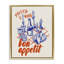Cadre flottant Past Appetit Bon Appetit, design par The Prints Vibe-615333754-615333755