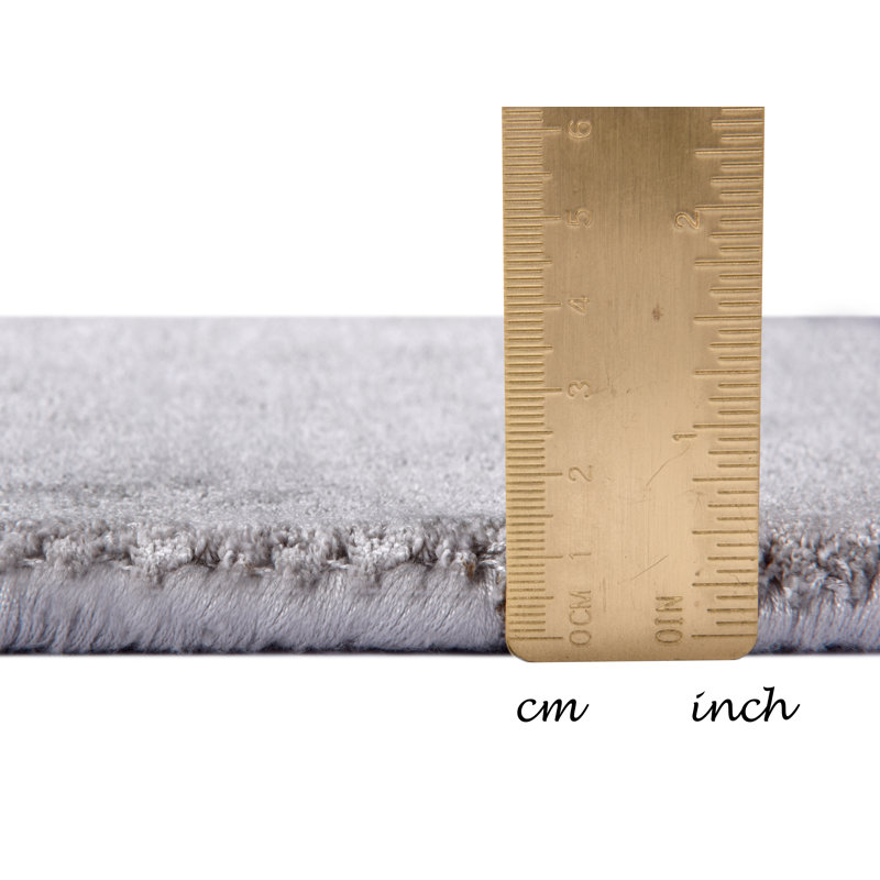 Shine Hand Loomed Grey Indoor Rug, Rectangle 250 x 350cm