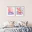 Watercolor Petals Set Shadowbox Abstract Print by Oliver Gal, Black Frame, 16 x 20-400532525-400532526
