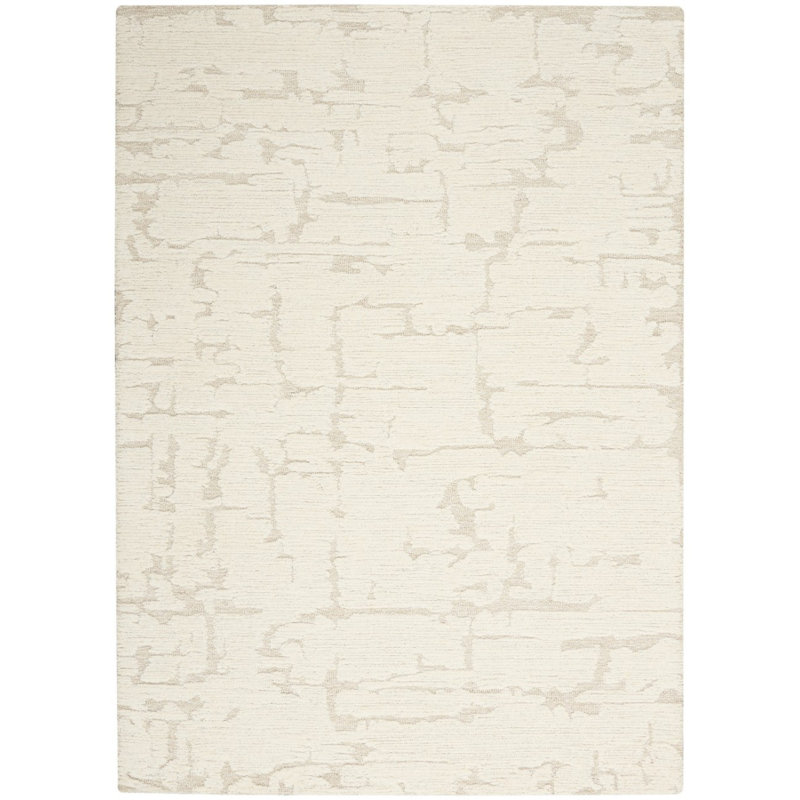 Anthonia Abstract Wool Hand Woven Area Rug, Rectangle 160 x 221cm