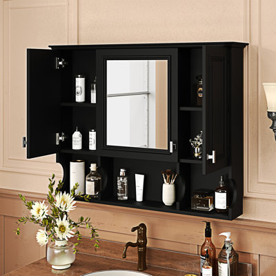 Armoire à pharmacie murale avec miroir
