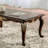 Coffee Table, Traditional Rectangle, Tobacco & Gold