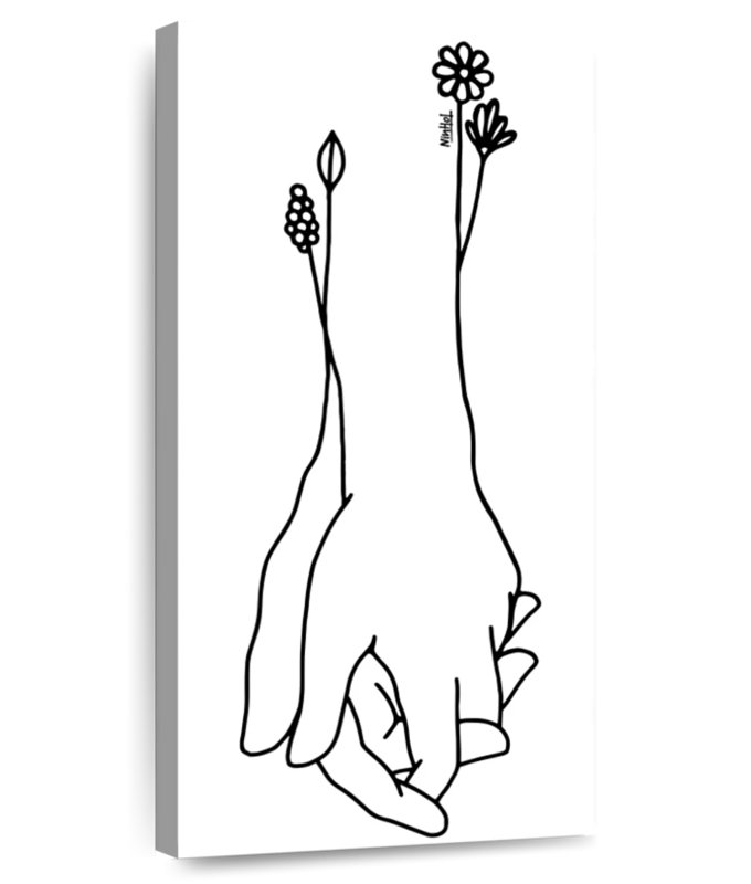 Bloom, 54" H x 27" W