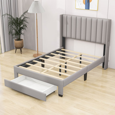 Windber Low Profile Storage Platform Bed -  Latitude RunÂ®, 44B4E9A09DC24AE3958C8EAD88B375E1