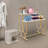 Gold Two-Layer Display Shelf Purse Display Stand