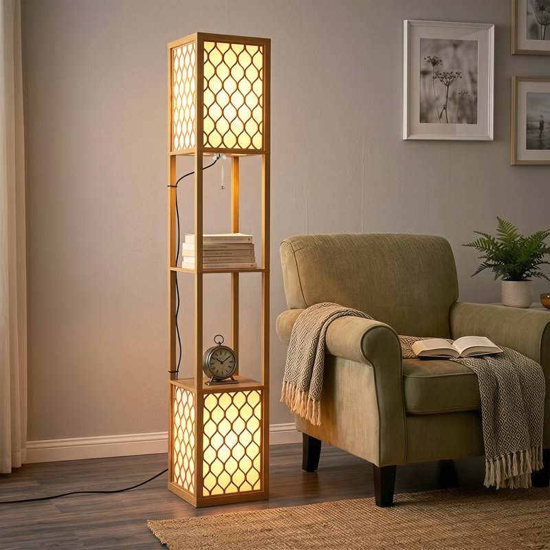 156 H cm Column Floor Lamp
