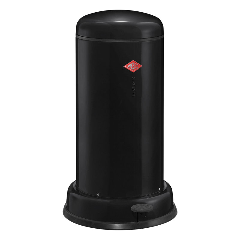 Step On Kitchen Trash Can - 20L, Black