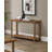 Wood Entryway Sofa Console Table Distressed Brown-467163547
