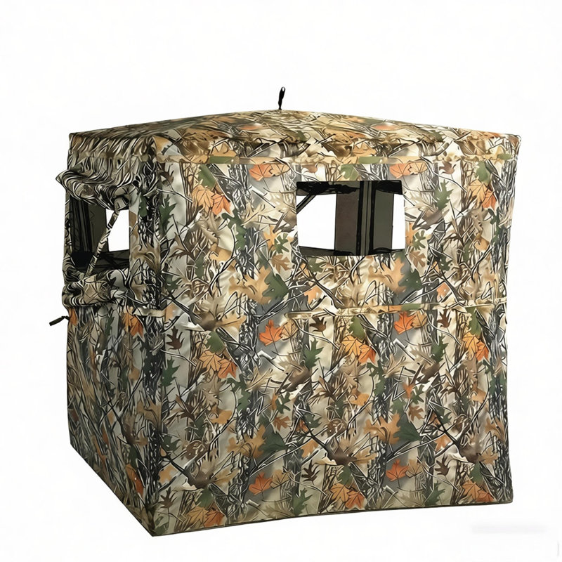 Abri toutes saisons, store de chasse, store transparent