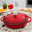 Casserole en fonte émaillée Lodge de 3,6 pintes-207714736