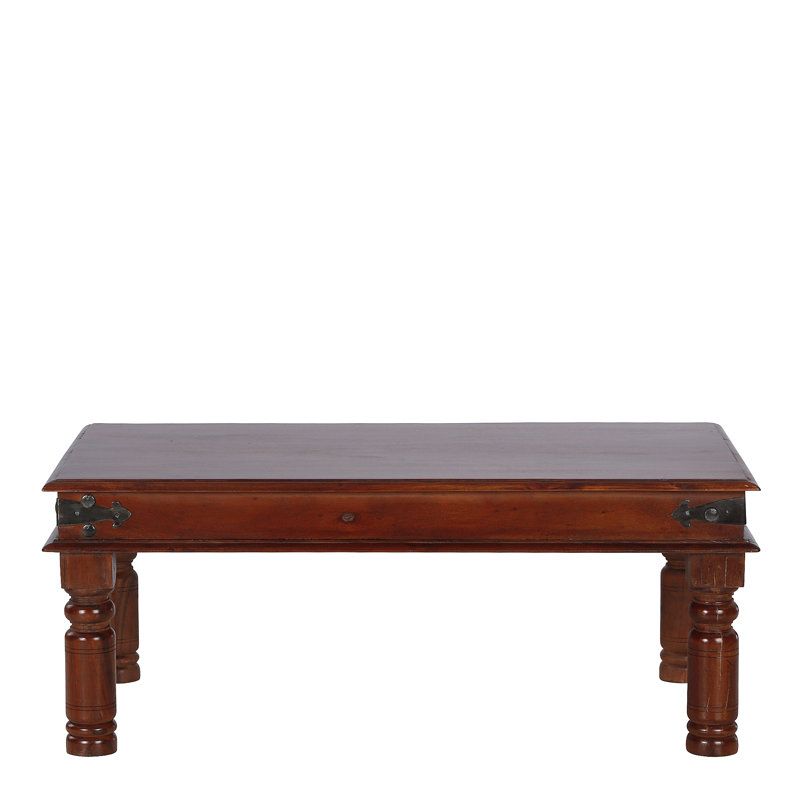 Vinton Solid Wood Four Leg Coffee Table