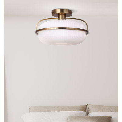 Eve 1 Light Semi Flush
