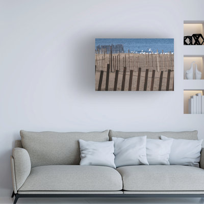 Art sur toile «bolur, clôture et mouettes»