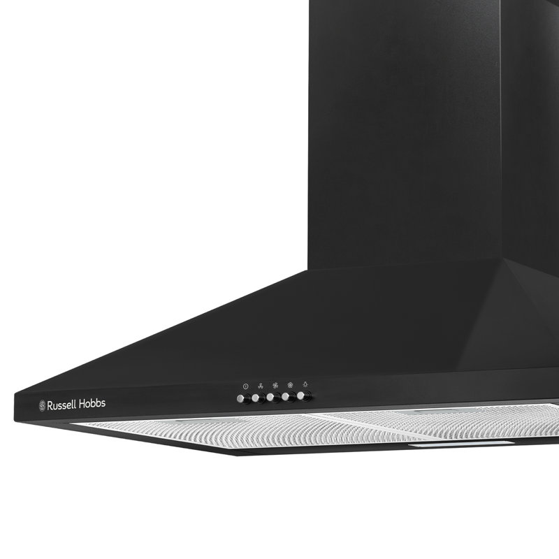 Russell Hobbs® Chimney Cooker Hood, Black, 60cm