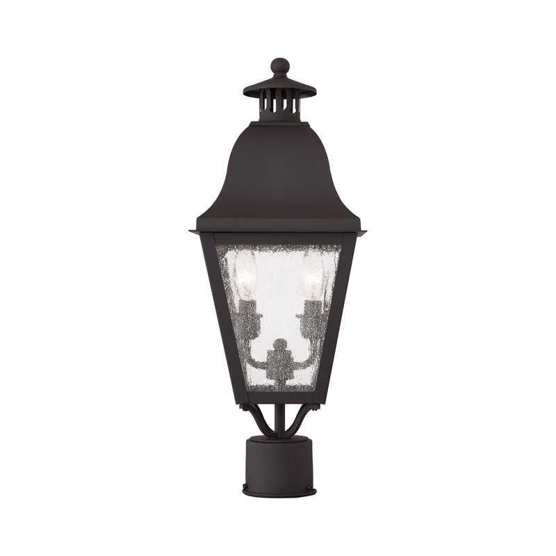 Tête de lanterne à 1 lumière Arnfred, H 26,75 po x l 10,5 po x P 10,5 po, Bronze