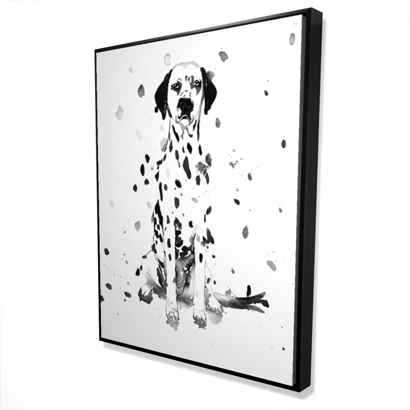 «Dalmatian Dog», reproduction sur toile, H 48 po x l 36 po