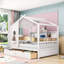 Lit plateforme en bois avec 2 tiroirs Alakai-333855542-333855543