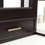 Ensemble de meuble-lavabo à double cuve 85 "avec miroir Abshire-101688714