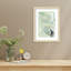 «Pastel Colors and Bold Black Accents» par Pammie Wood, reproduction d'art encadrée-165083534-165083527
