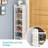 4 Pair Stackable Shoe Storage Cabinet