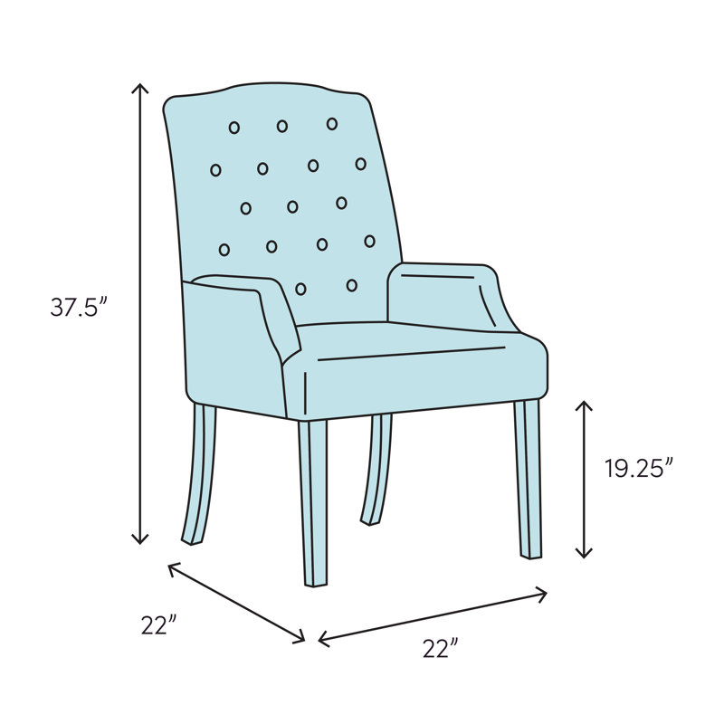 Morgan Upholstered Arm Chair, Cognac Cherry, Microseude Onyx