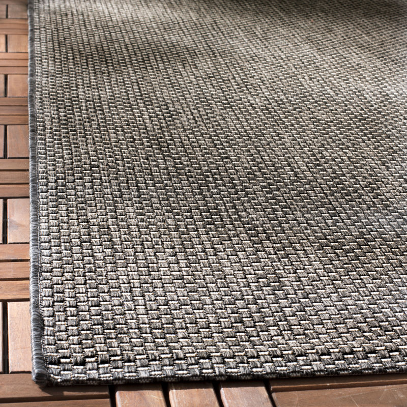 Tapis d'intérieur / extérieur de couleur unie Sezis Performance, Rectangle de 10 pi x 14 pi