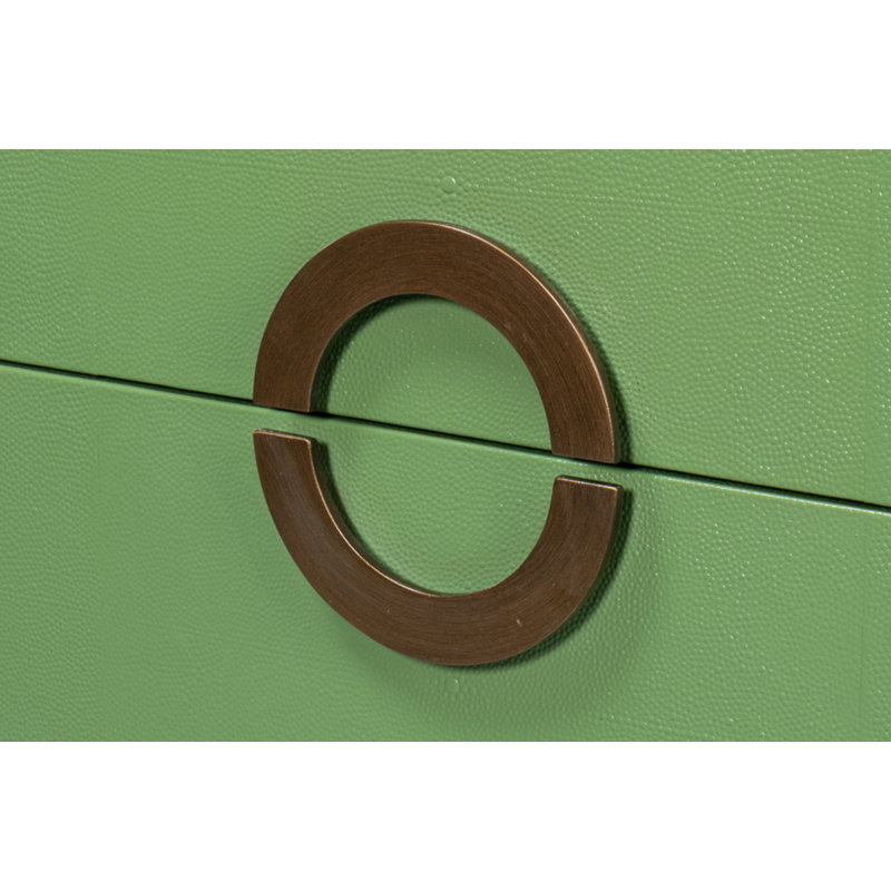 Shagreen 76'' W Sideboard, Green
