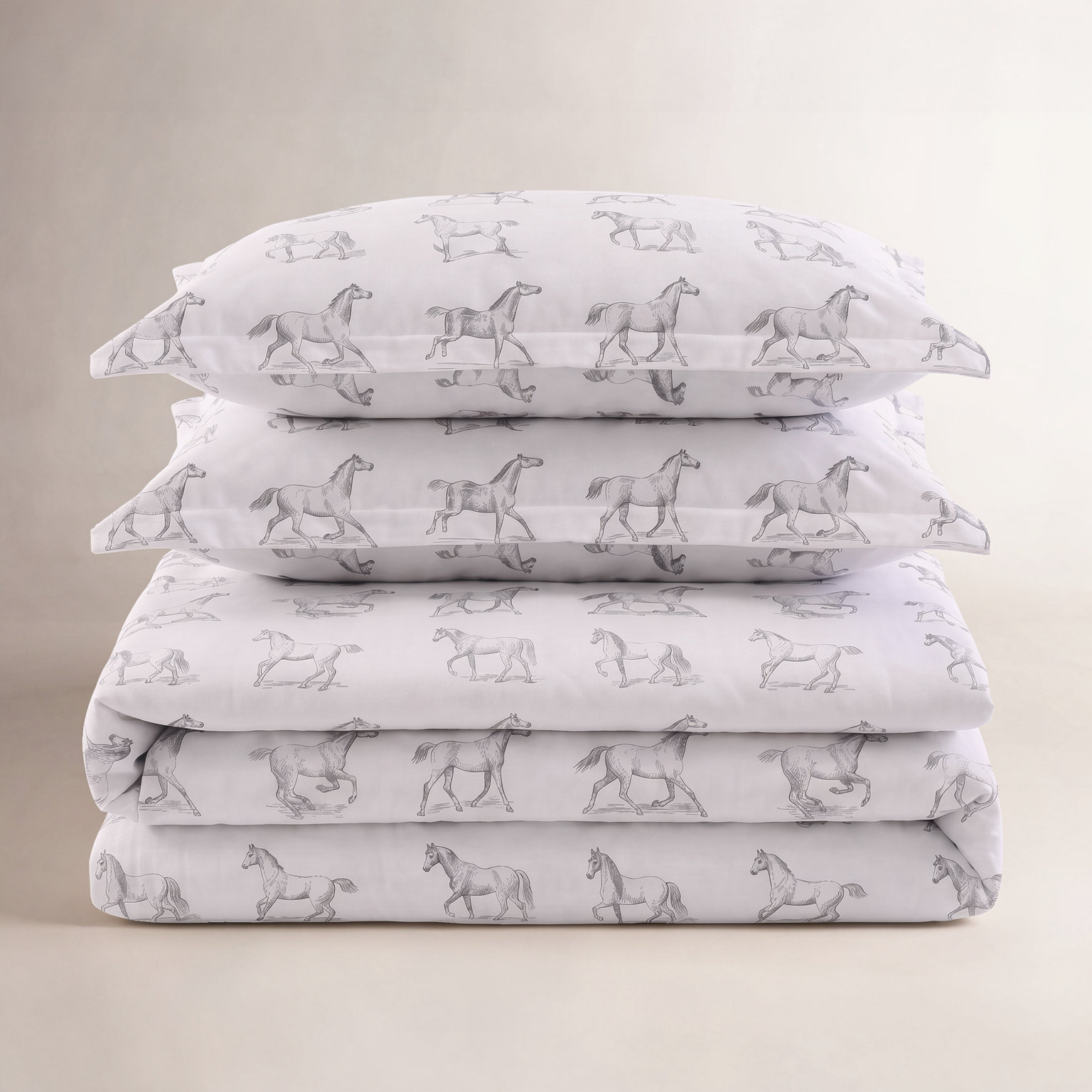 Avalee Cotton Duvet Cover Set, Queen Duvet Cover + 2 Standard Shams