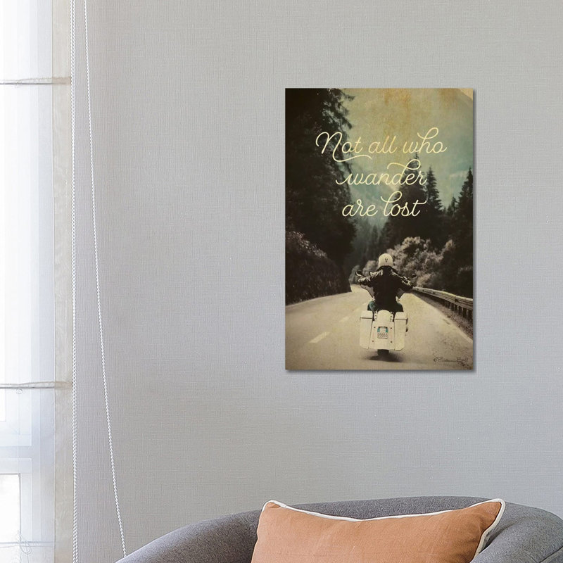 Not All Who Wander by Susan Ball - Gallery-Wrapped Canvas Giclée on Canvas, 66.04 cm H x 45.72 cm W x 1.91 cm D, Canvas