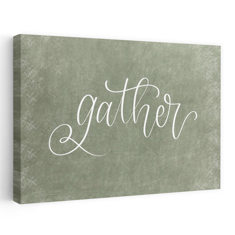Gather Abstract Art contemporain, H 16 po x l 24 po