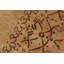 Tapis brun / brun clair en laine noué à la main à motif floral 9 pi 1 po x 12 pi 3 po Floral