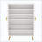 Shoe Cabinet with Adjustable Shelves and Doors-785159886