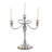 13'' H Pewter Tabletop Candelabra
