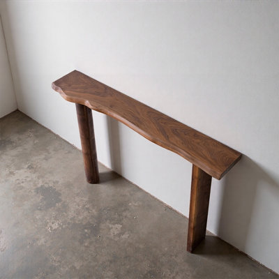 Natural Teak Wood Console Table