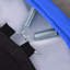 HOMCOM 36" Mini Fitness Trampoline Home Gym with Safety Pad, Blue and Black