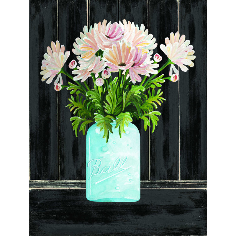 Fleurs de ferme II, H 16 po x l 12 po