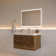 Meuble-lavabo mural simple avec lavabo intégré 32 po Tuscany (robinet non inclus)