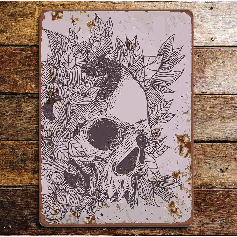 Handmade Plants & Flowers Wall Decor on Metal