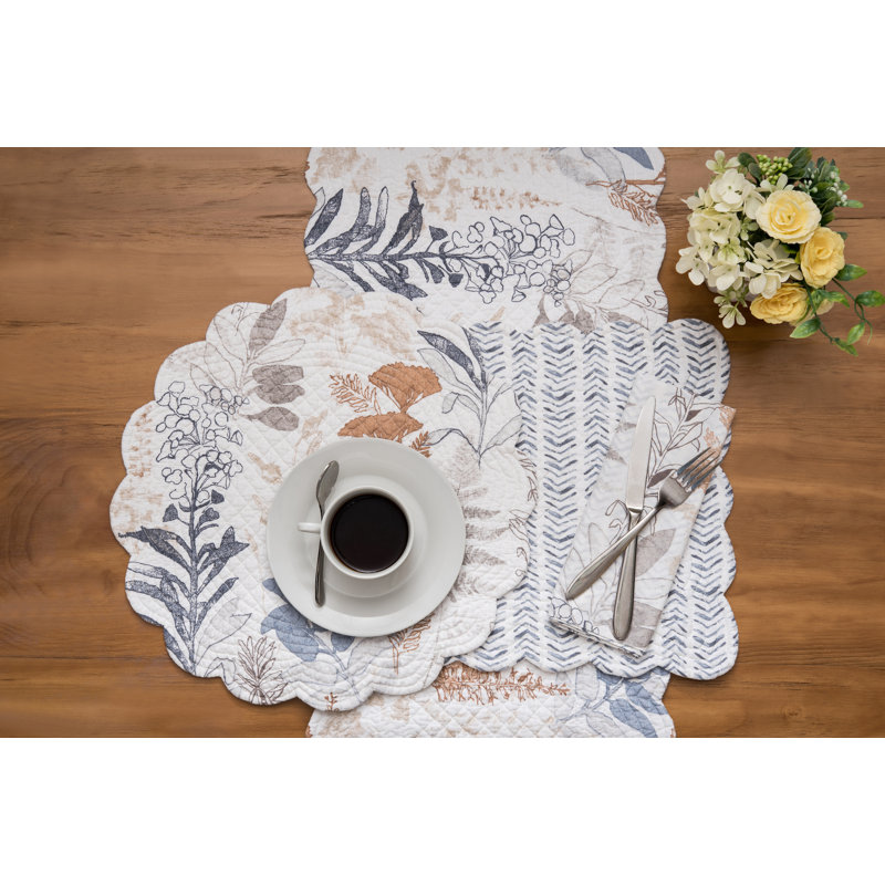 Ravil No Pattern Cotton Table Runner