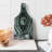 Ambesonne Eye Tempered Glass Cutting Board Robot Eye Wires Technology Charcoal Grey