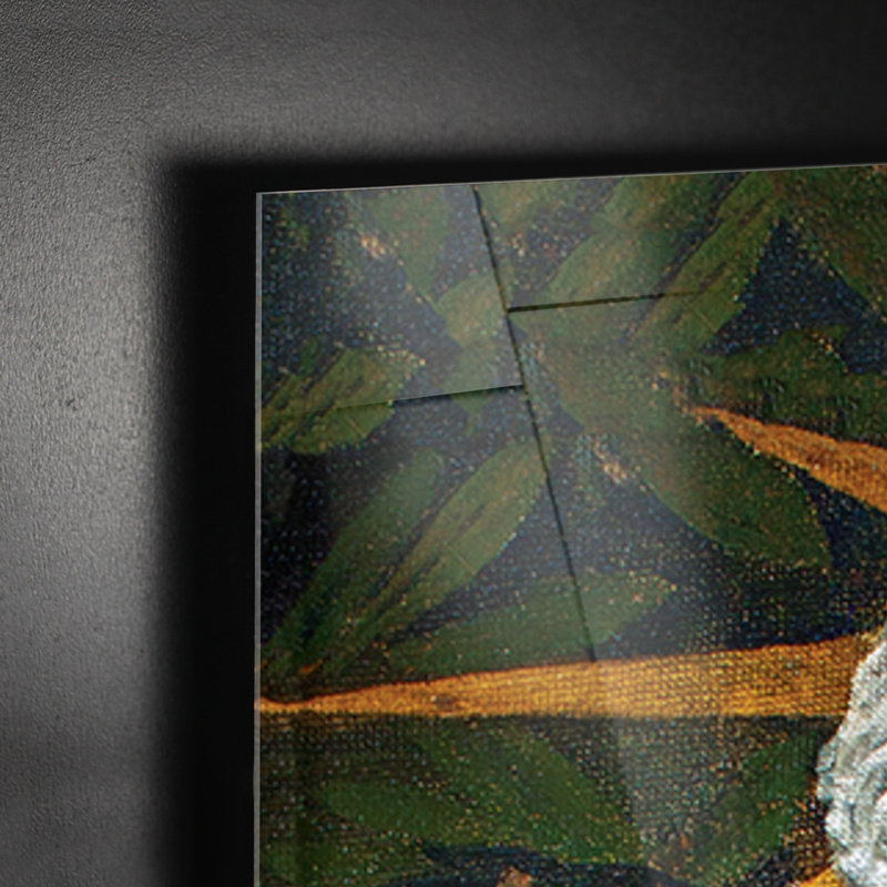 Apollo by Gustav Klimt - Unframed Graphic Art on Glass, 95cm H x 65cm W