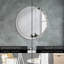Huldar Glass Flat Wall Mirror