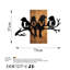 Handmade Wall Decor on Solid Wood