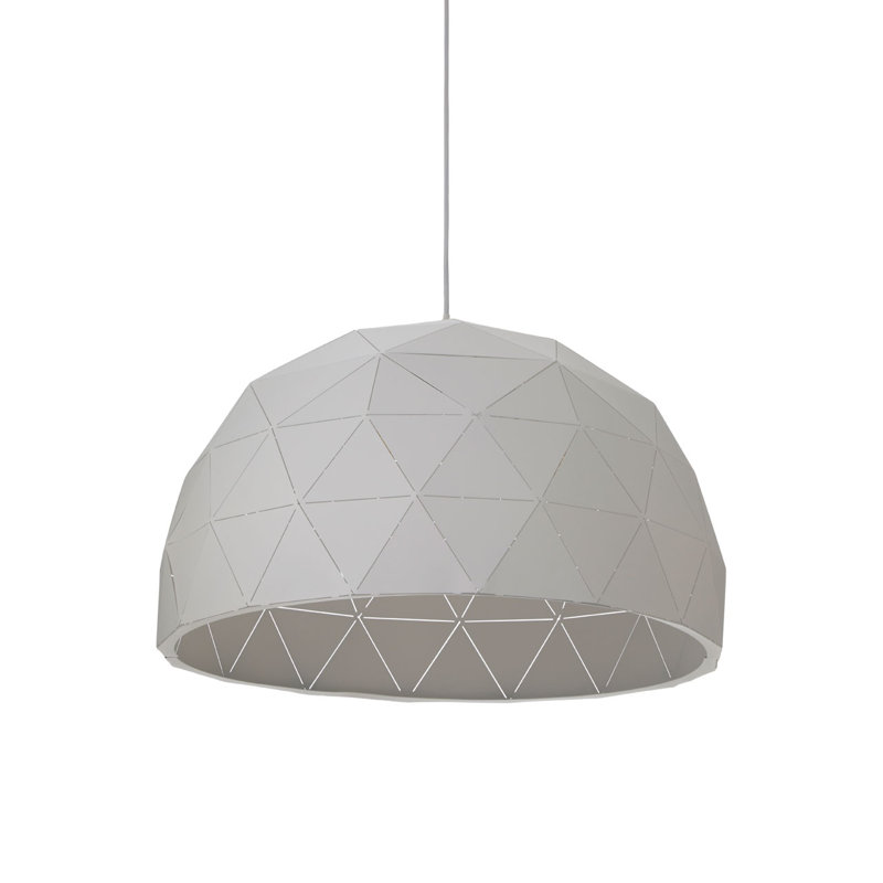 Cosima 3 - Light Dome Pendant, Sandy White/White, Sandy White
