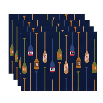 Aksel Polyester Nautical Rectangle Placemat