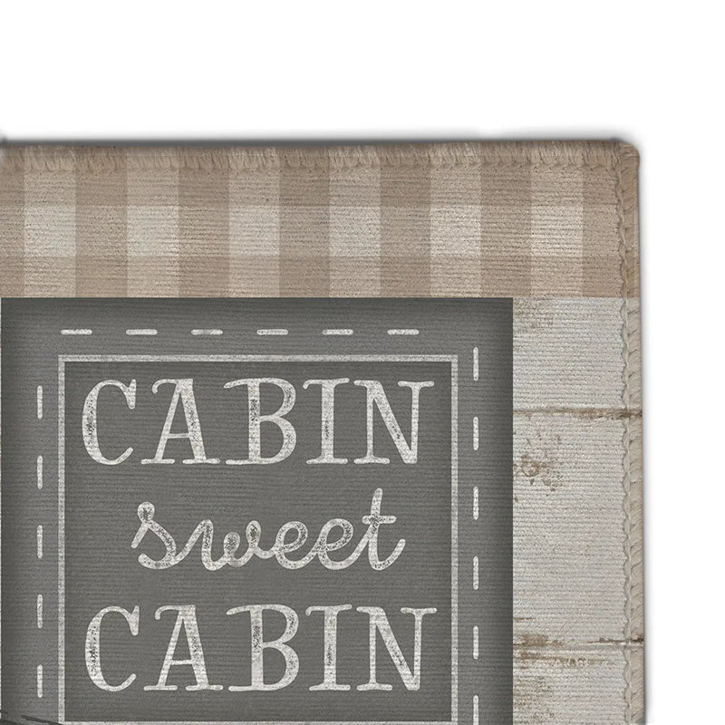 Tapis de porte d'extérieur Cabin Living, L 36 po x L 60 po
