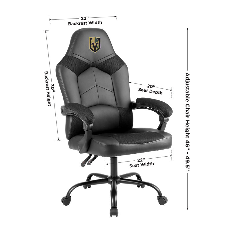 Executive Chair with Headrest, NHL Golden Knight