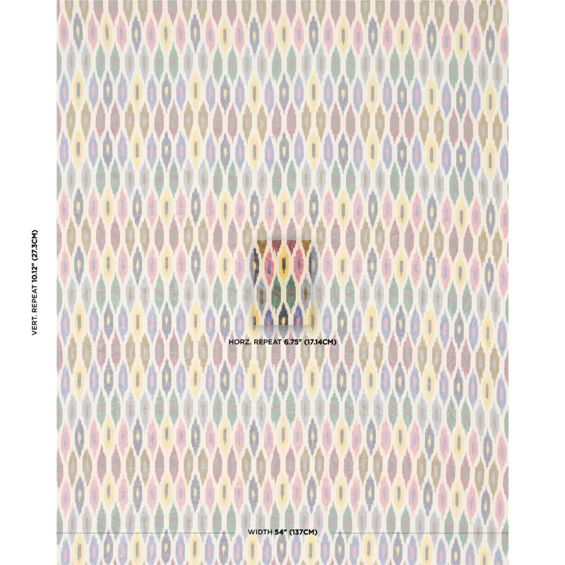 Sunara Ikat Fabric, Spice