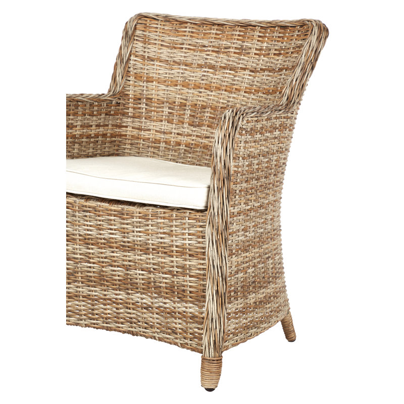 Gruffudd Wicker Outdoor Lounge Chair